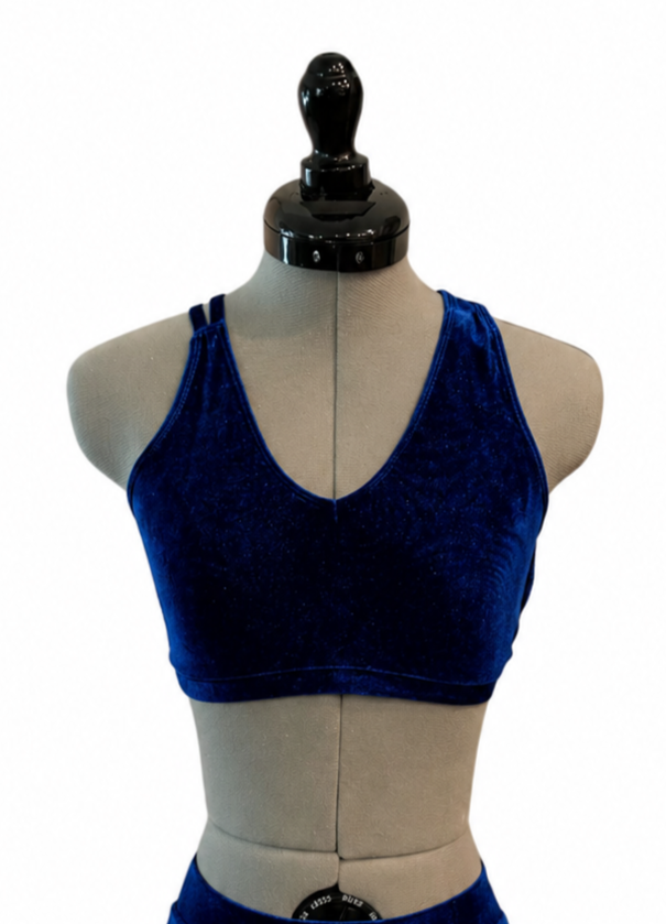 BGT-101-V Velvet Lyrical Contemporary Jazz Dance Costume