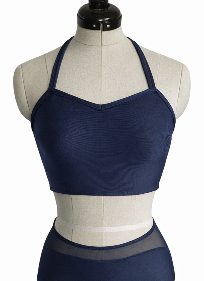 BGT-109-01T Lyrical Contemporary Jazz Dance Costume Top