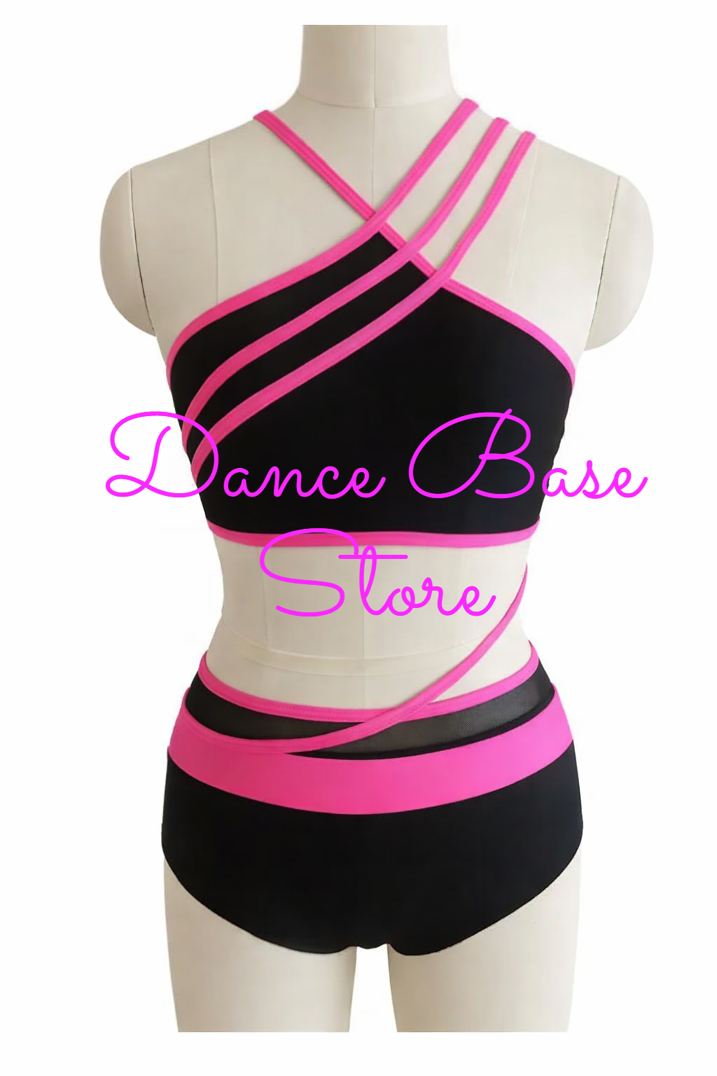 BGT-302 Lyrical Contemporary Jazz Dance Costume Connected 2 Piece