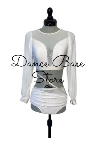 BGT-303 Lyrical Contemporary Jazz Dance Costume Connected 2 Piece