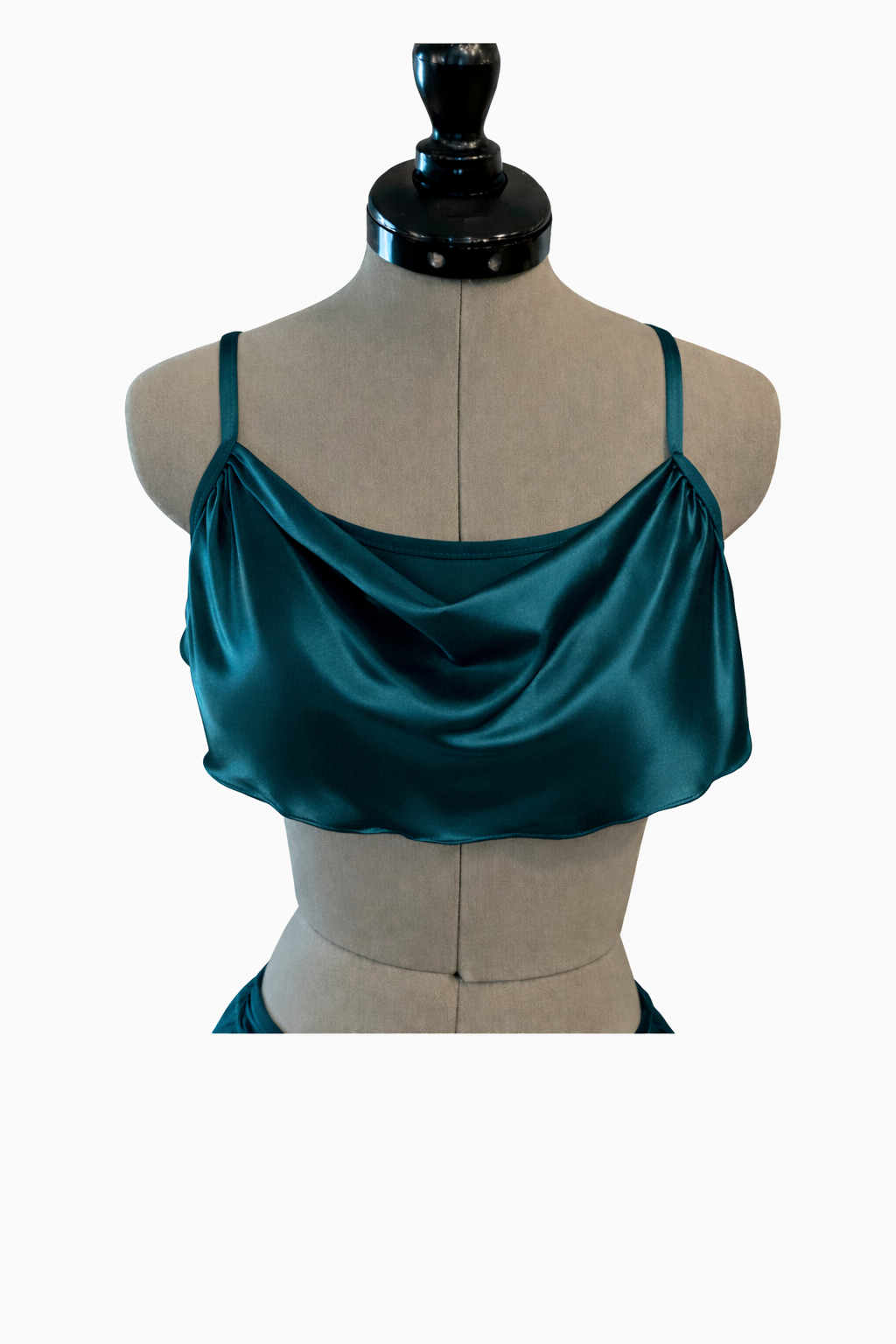 CST-099T-S Lyrical Contemporary Satin Dance Costume Top
