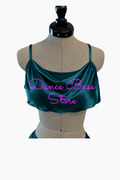 CST-099T-S Lyrical Contemporary Satin Dance Costume Top