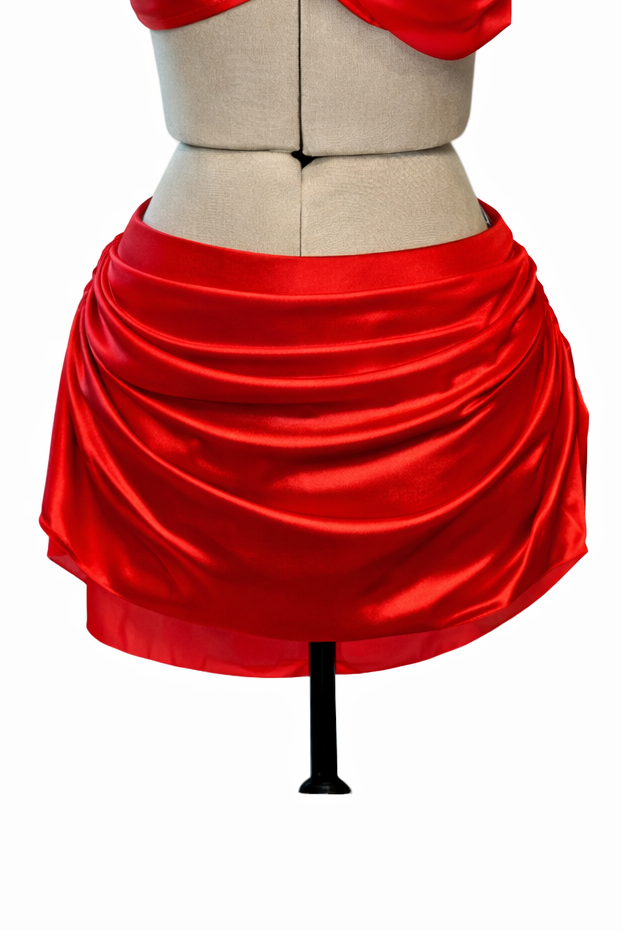 CST-101B-S Lyrical Contemporary 2 Piece Satin Dance Costume Bottoms