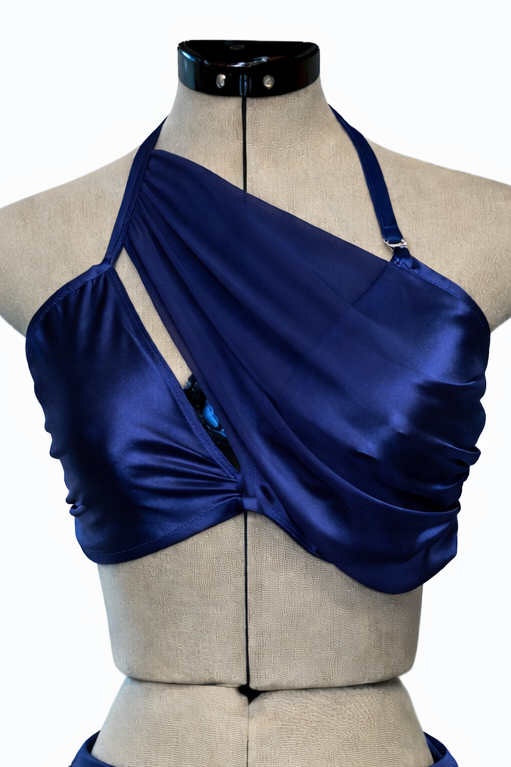 BGT-110-S Lyrical Contemporary 2 Piece Satin Dance Costume