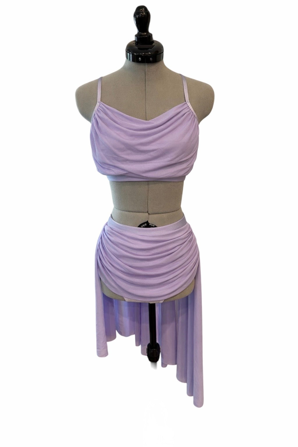 CST-104(2)T Lyrical Contemporary 2 Piece Dance Costume Top