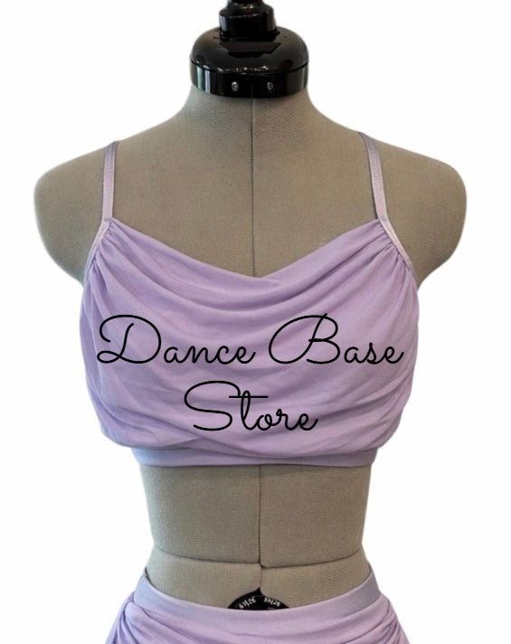 CST-104(2)T Lyrical Contemporary 2 Piece Dance Costume Top
