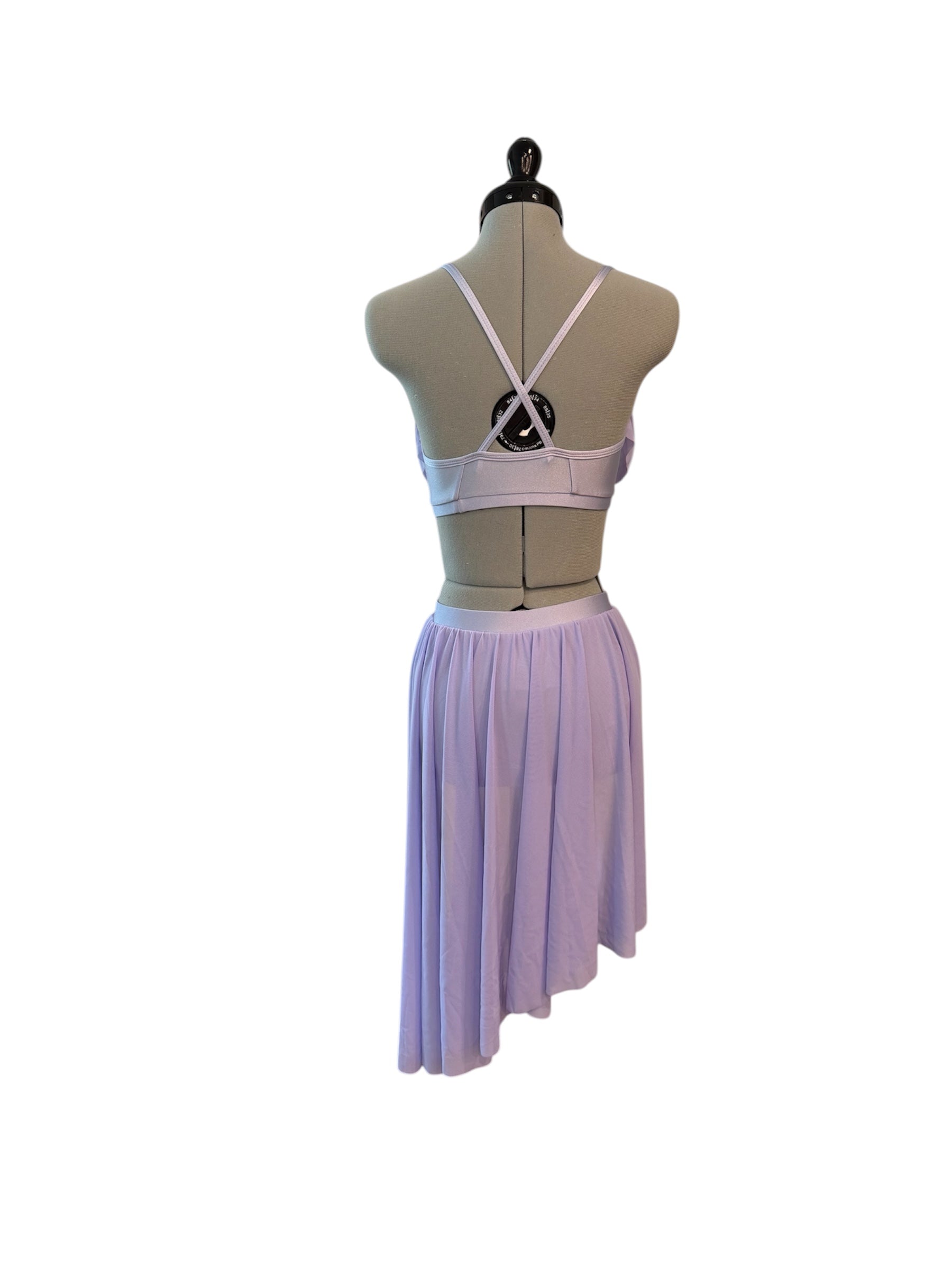CST-104(2)T Lyrical Contemporary 2 Piece Dance Costume Top