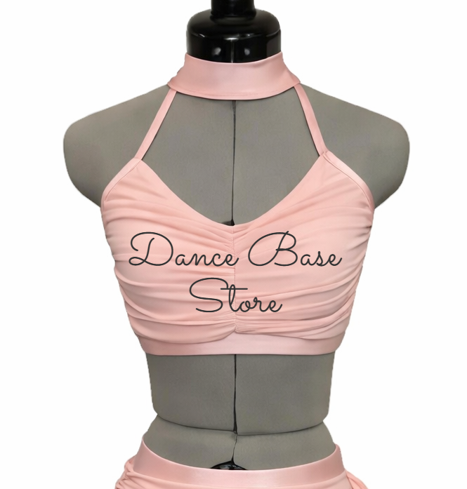 CST-106T Lyrical Contemporary 2 Piece Dance Costume Top