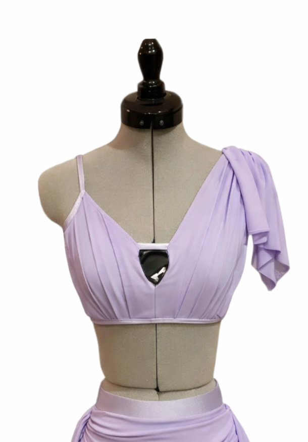CST-107T Lyrical Contemporary 2 Piece Dance Costume Top