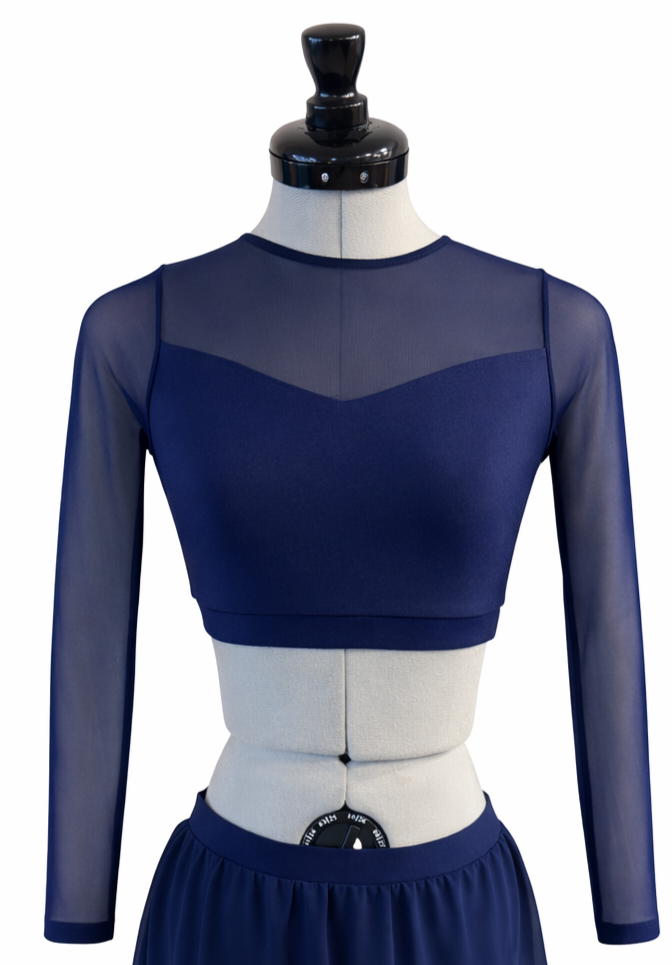 BGT-151 Lyrical Contemporary 2 Piece Long Sleeve Dance Costume