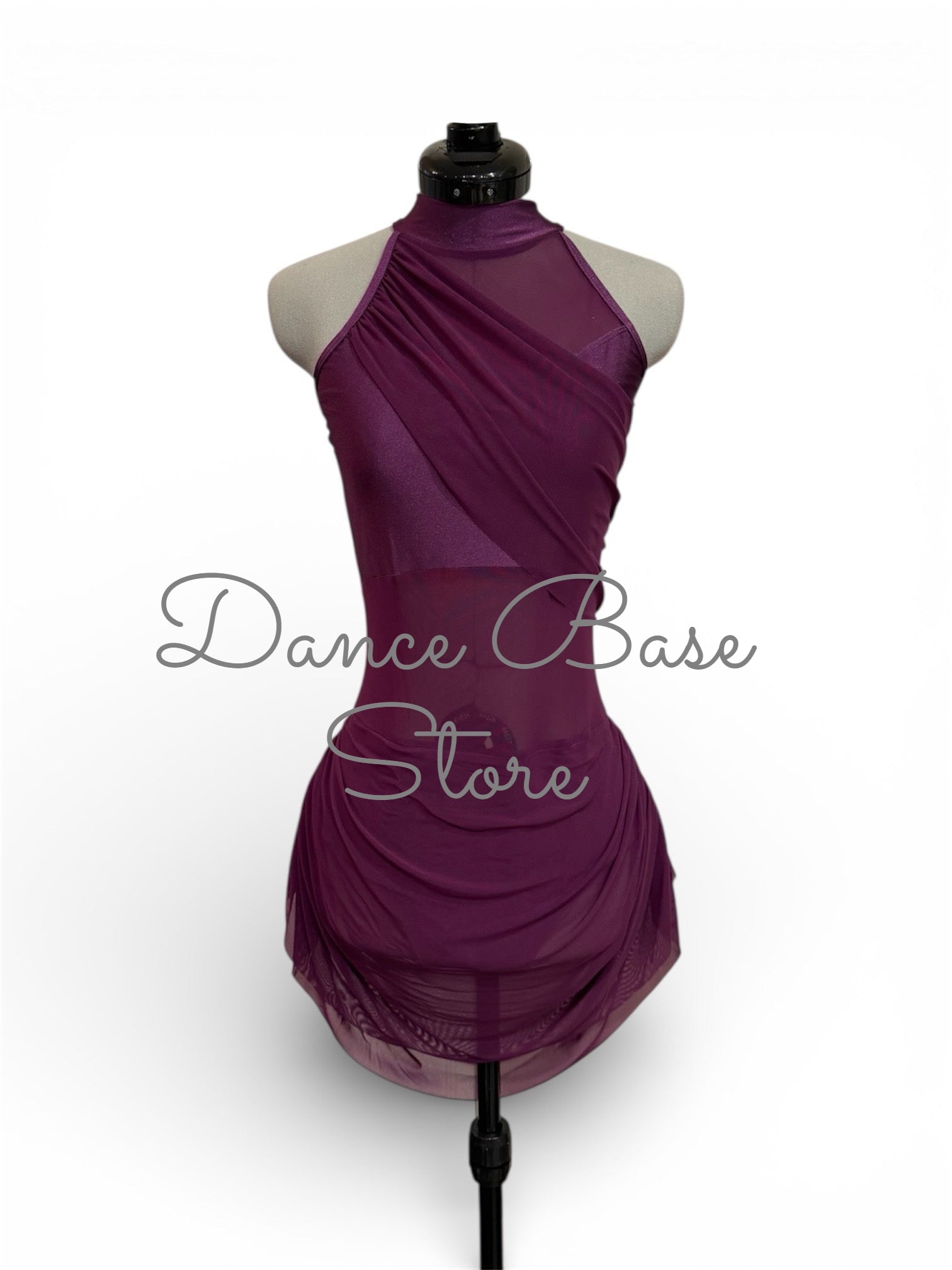 CST-207 Lyrical Contemporary Leotard Sleeveless with Front Sash and Skirt