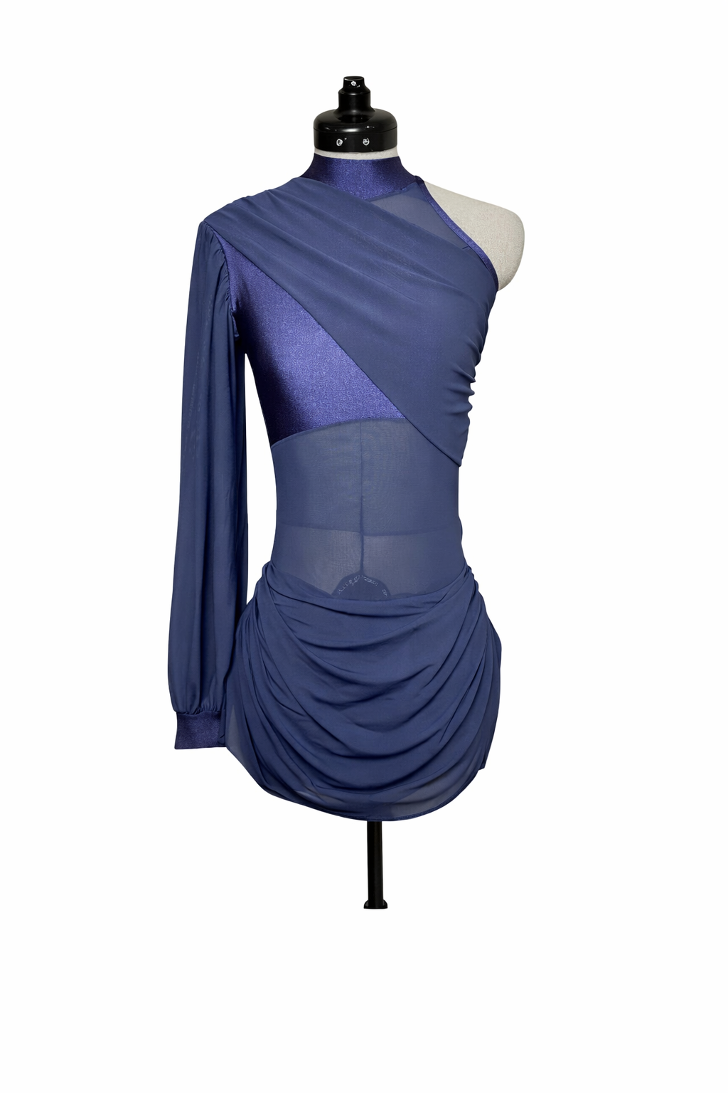 CST-208 Lyrical Contemporary Leotard One Sleeve and Skirt