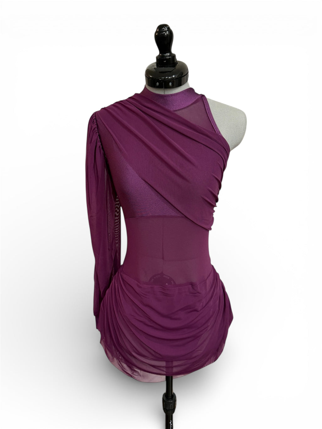 CST-208 Lyrical Contemporary Leotard One Sleeve and Skirt