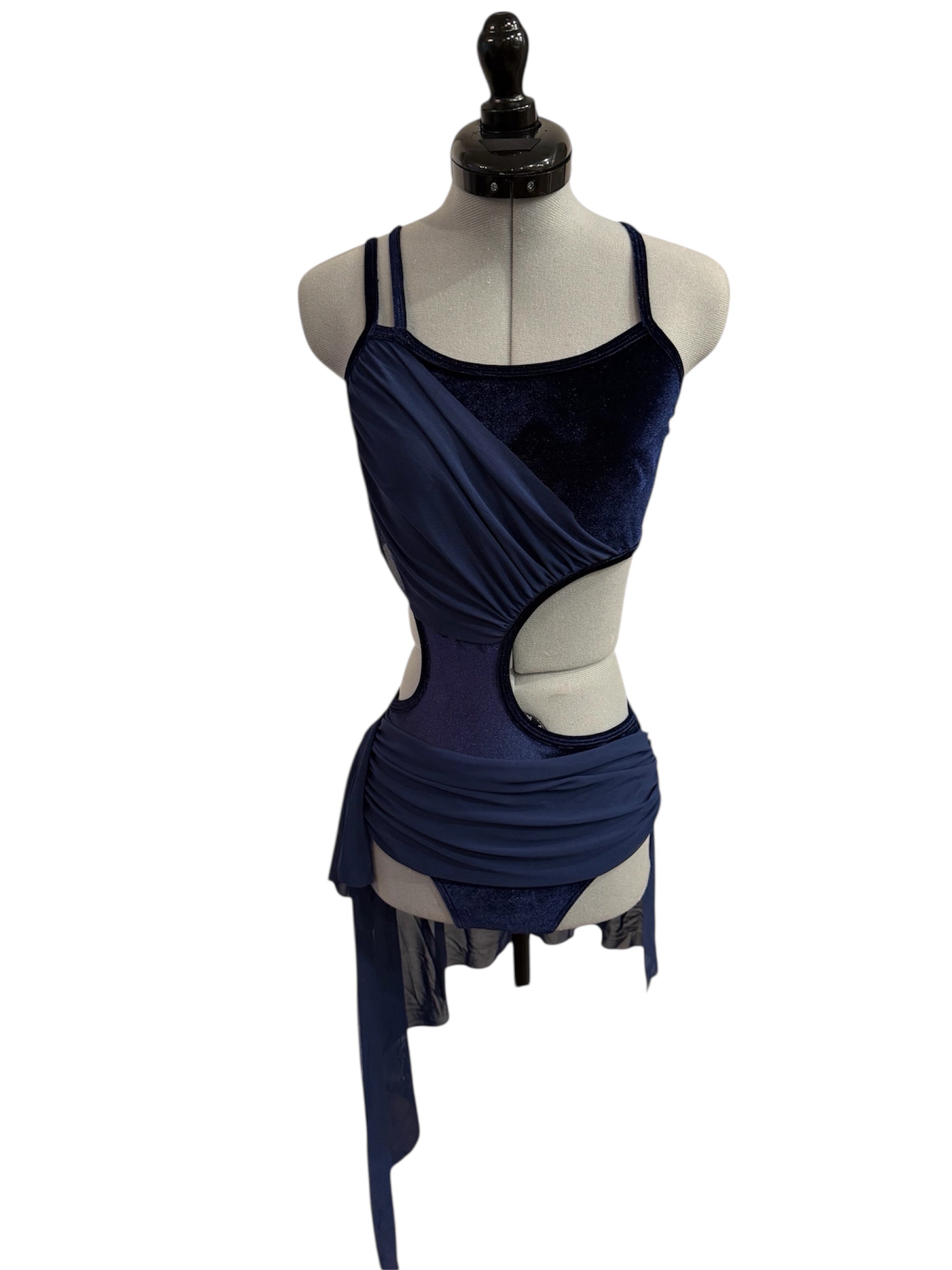 BGT-211-V Lyrical Contemporary Leotard with Sash and Skirt