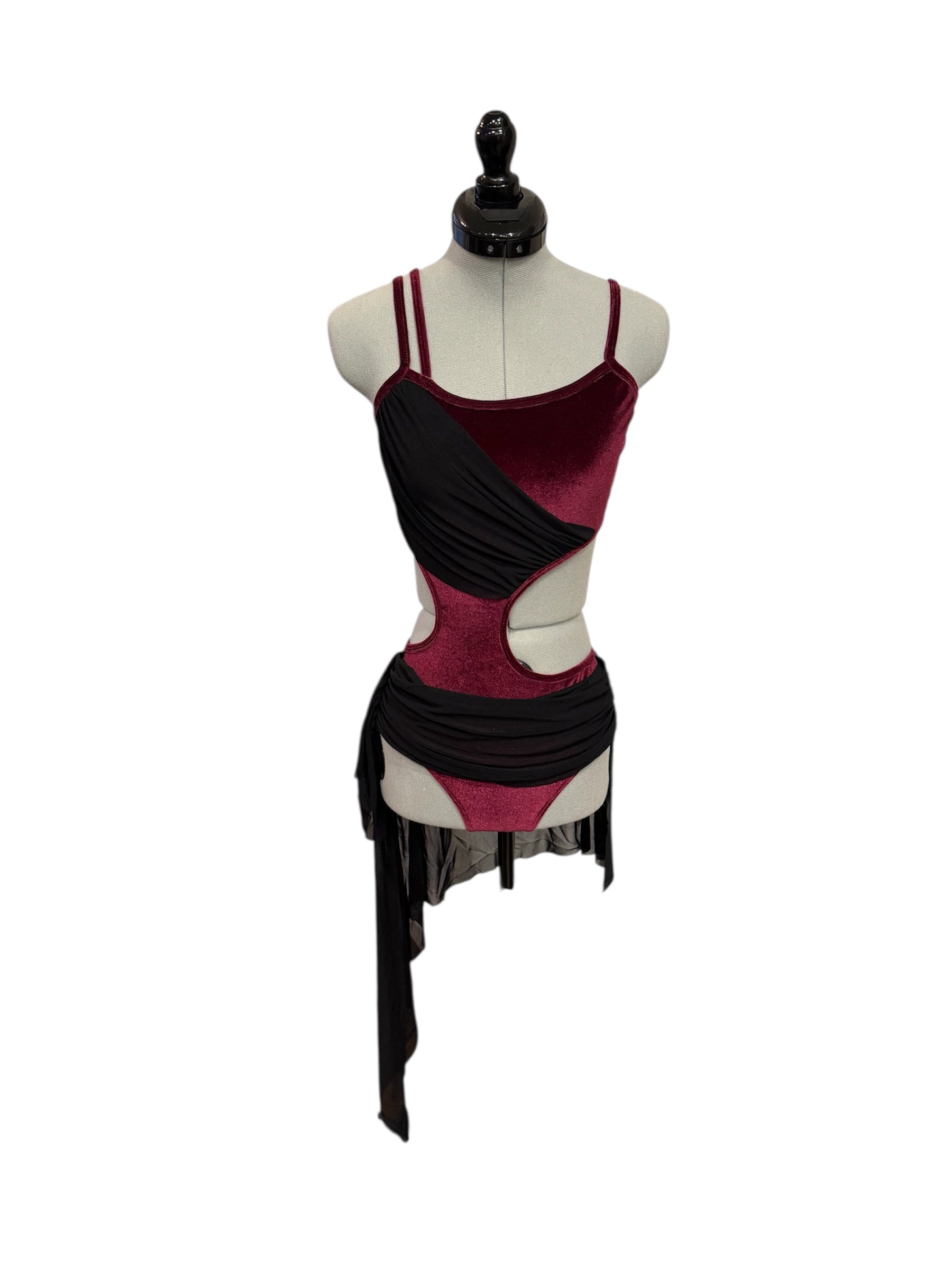 BGT-211-V Lyrical Contemporary Leotard with Sash and Skirt