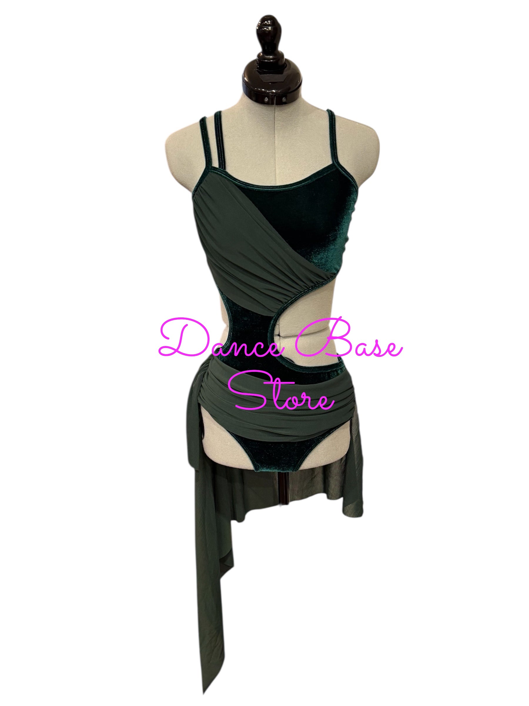 BGT-211-V Lyrical Contemporary Leotard with Sash and Skirt