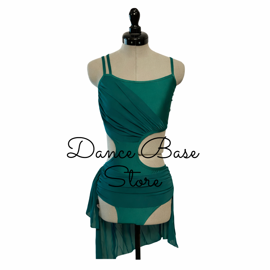 BGT-211 Lyrical Contemporary Leotard with Sash and Skirt