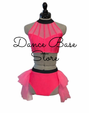 CST-303 Jazz Musical Theater 2 Piece Costume with Skirt