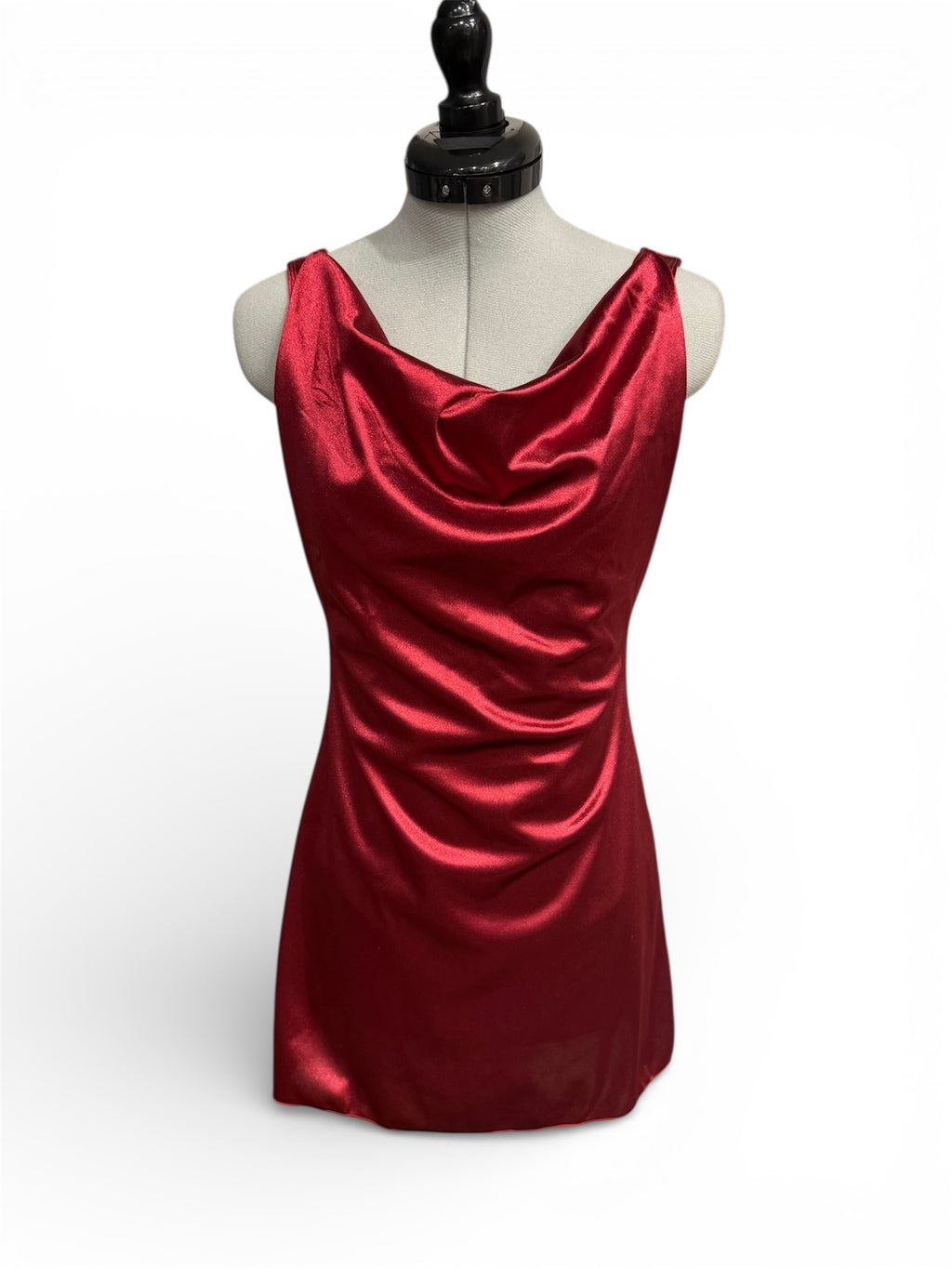 CST-407-S Satin Slip Dress