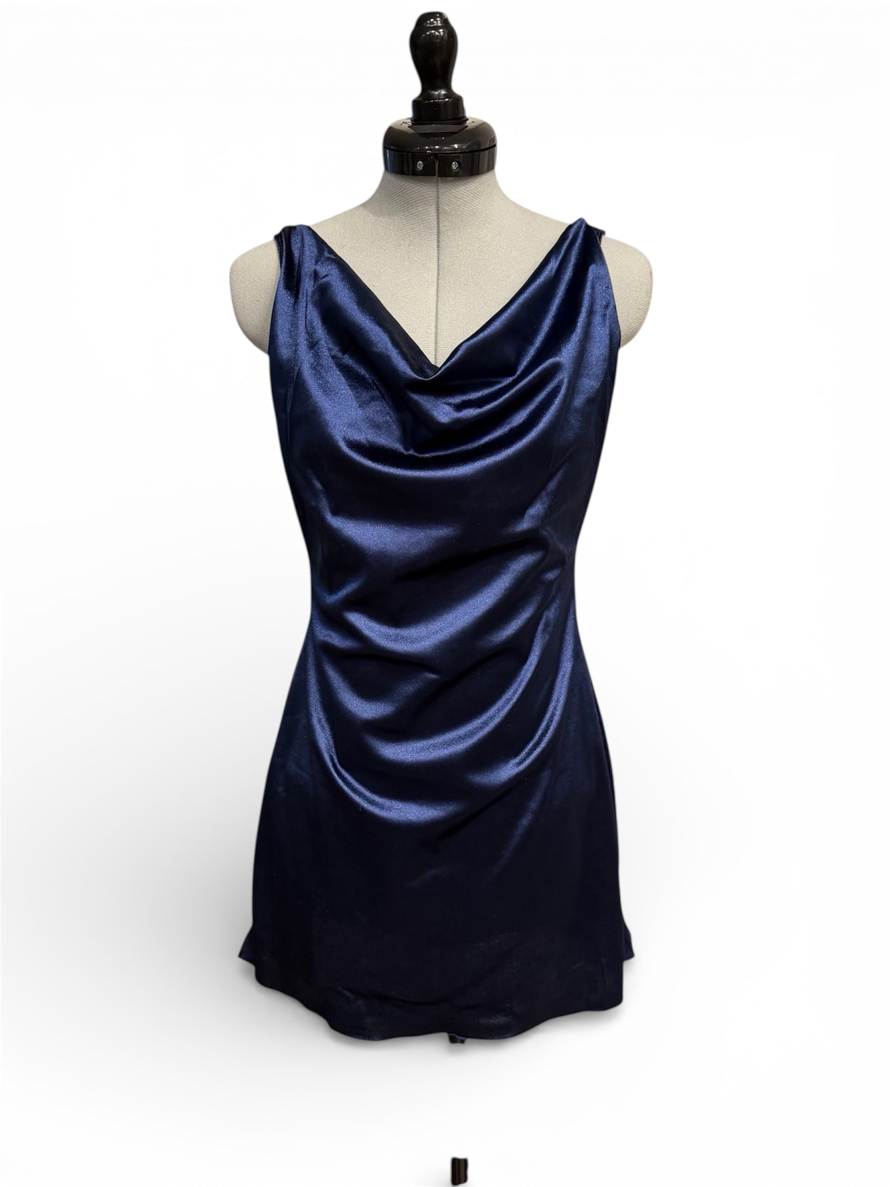 CST-406-S Satin Slip Dress