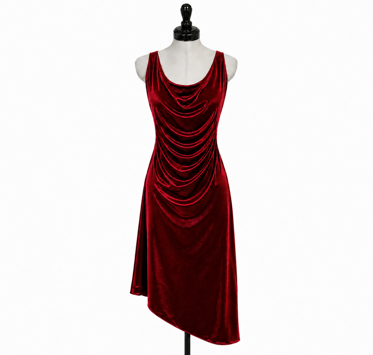 CST-409-V Velvet Slip Dress