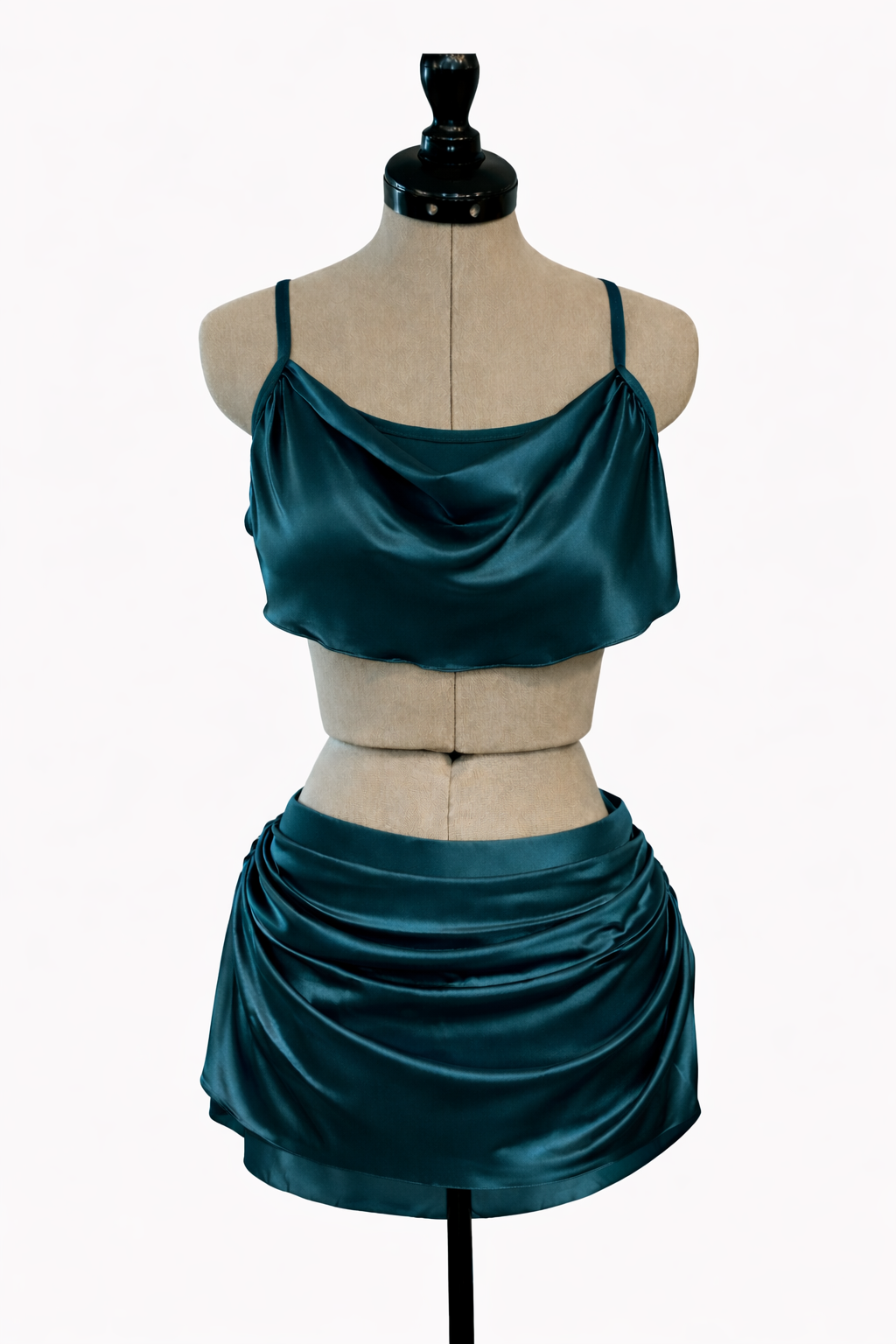 CST-099T-S Lyrical Contemporary Satin Dance Costume Top
