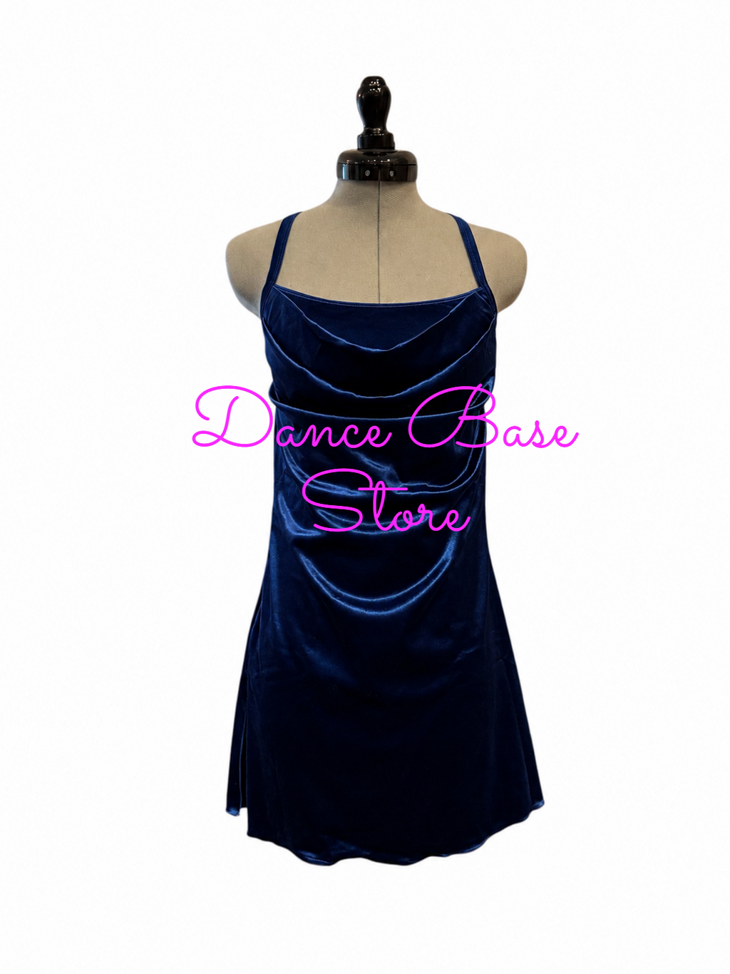 CST-403-V Velvet Slip Dress