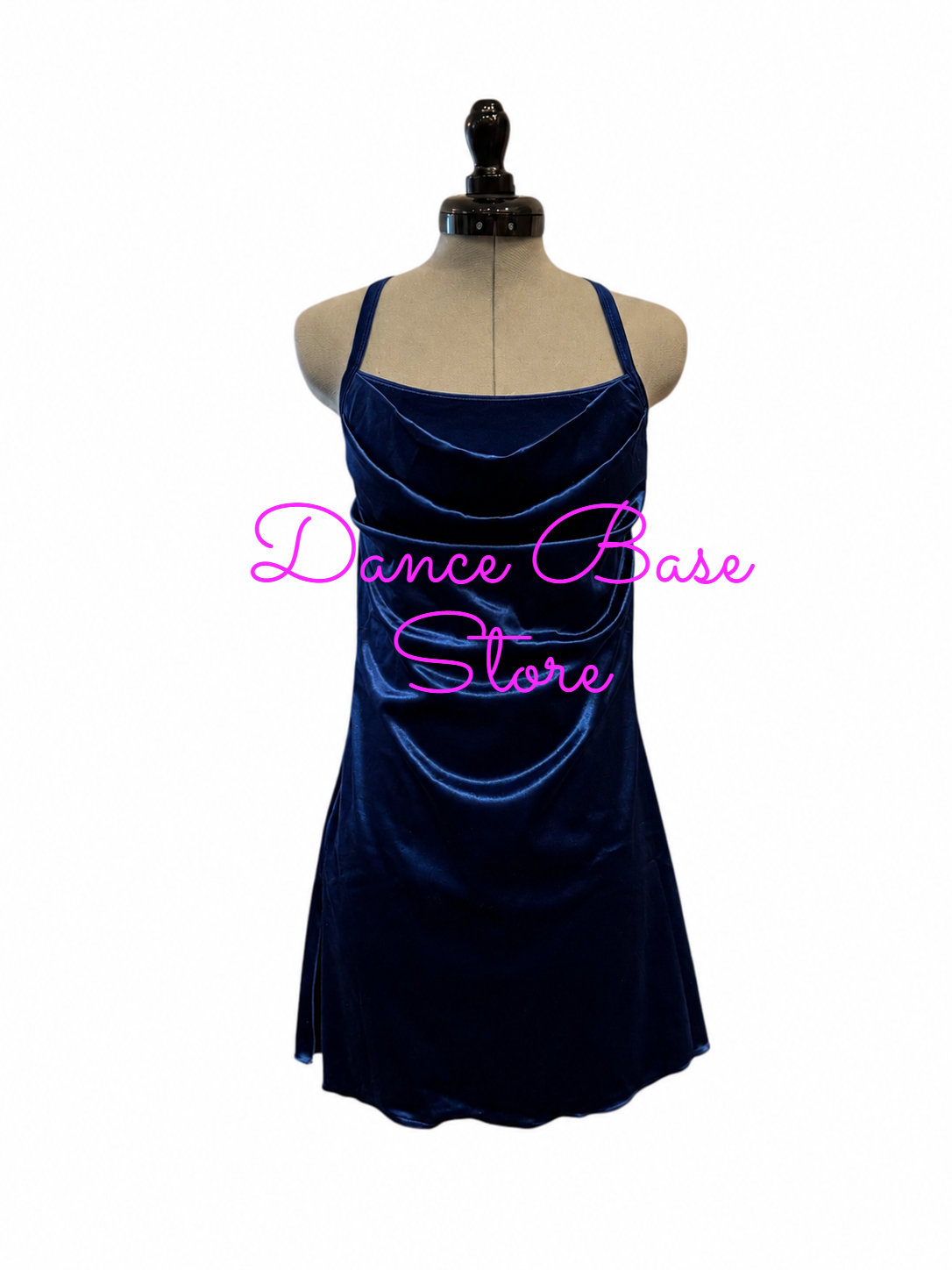 CST-403-V Velvet Slip Dress