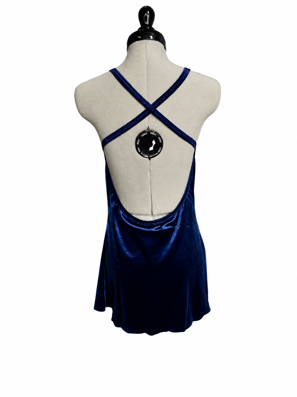 CST-403-V Velvet Slip Dress