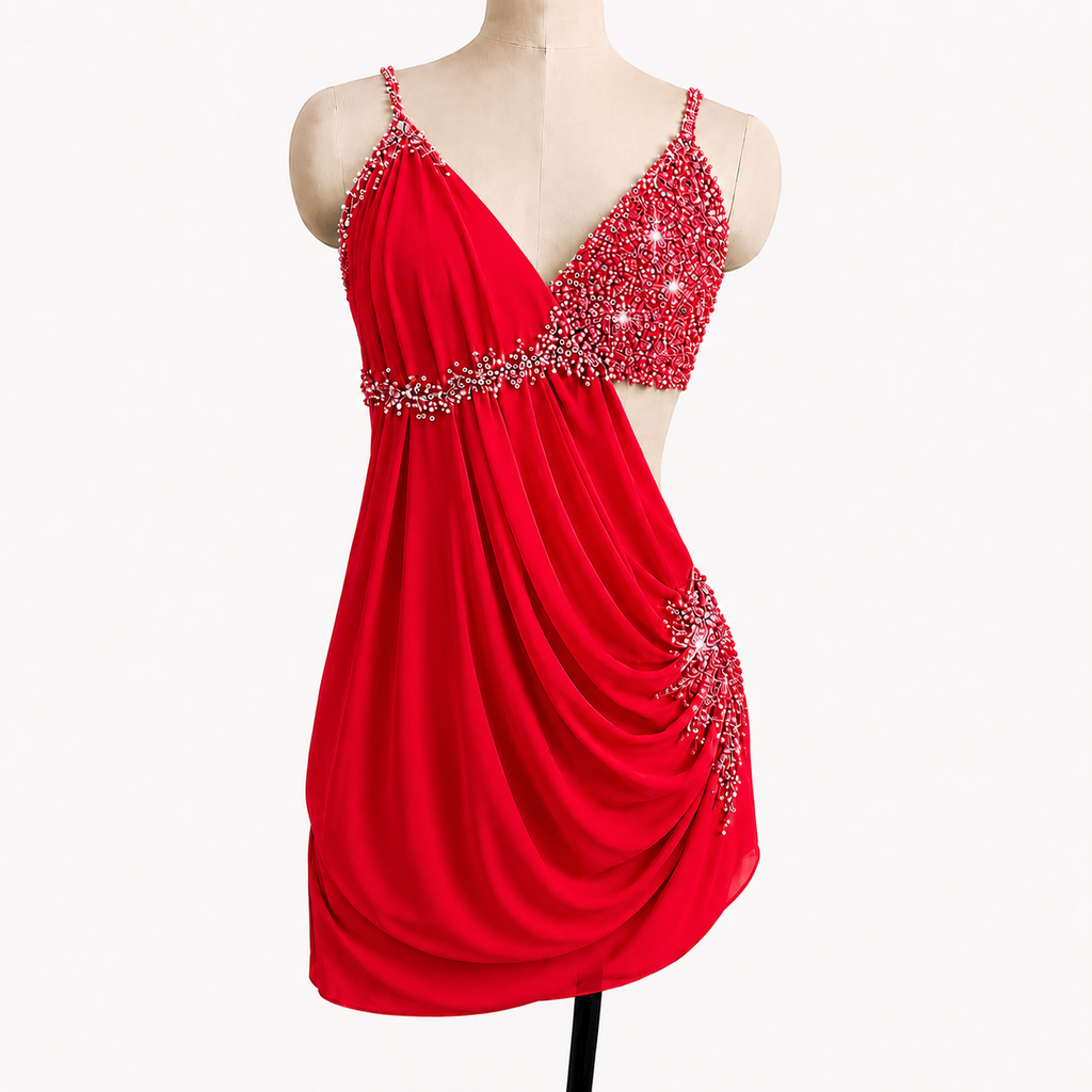 CST-307 Lyrical Contemporary 2 Piece Connected Dance Costume
